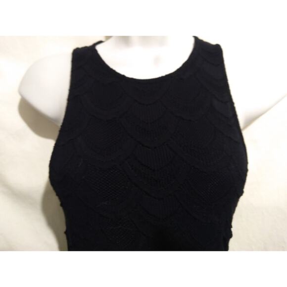 Nightcap Size 2 Sleeveless Black Stretch Lace Bodycon Sheath Dress - Picture 1 of 9